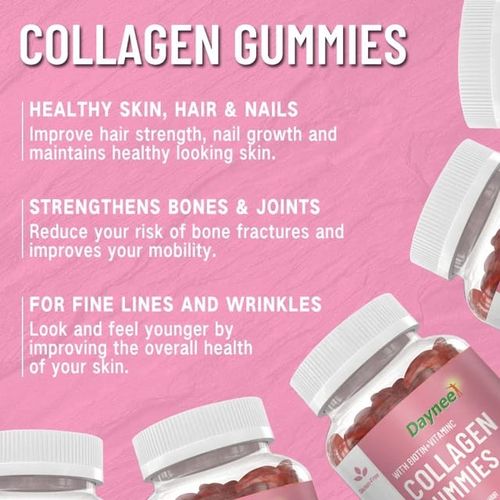 Daynee Collagen Gummies For Skin / Hair / Nails Support