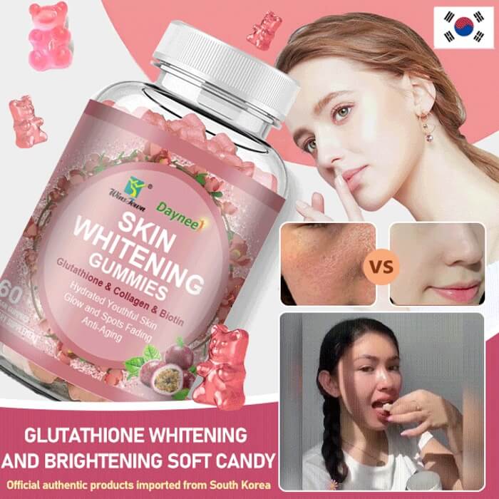 Daynee Skin Whitening Gummies Glutathione / Collagen / Biotin