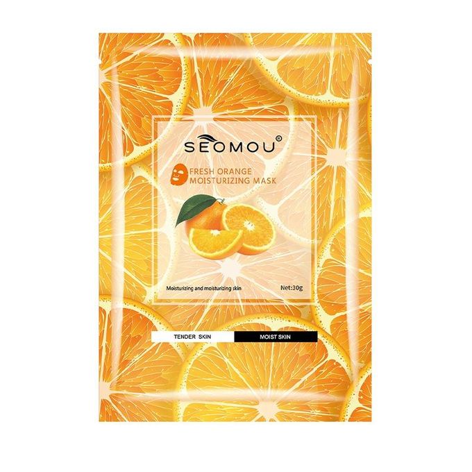 Seomou Orange Moisturizing Sheet Mask - 30g