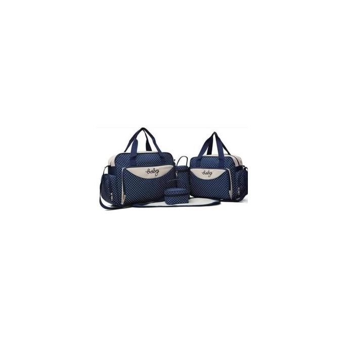 Popular 5 In 1 Baby Diaper BAG- Blue