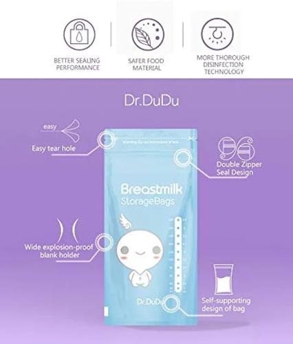 Breast Milk Storage Bags Dr. Dudu - 30 Pieces