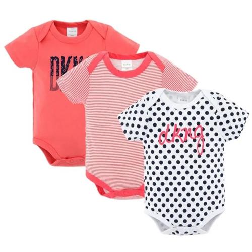 3 Pieces Set Of Short Sleeved Body Suits For All Occasions - unisex