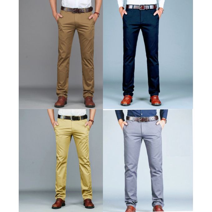 Fashion 4 Non-fading Khaki Pants
