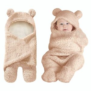 FASHION NEW ARRIVAL babys high quality cotton  sleeping swaddle unisex for ages between 0-12 monthsOFFER OFFER Cute New born Baby Boys Girls Blankets Plush Swaddle Wrap Ultra-Soft Fluffy Fleece swaddl