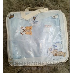 Fashion NEW ARRIVAL High quality cotton NEW BORN Girl/Boy 8 piece receiving set  for a Newborn made of 100% cotton blue for boys and pink for girls sizes 0-3 months, 3-6 months, 6-9  and 9-12 months