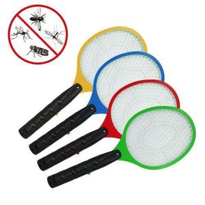 New arrival HIGH quality ELECTIC RECHARGABLE Mosquito racket  Swatter Killer Led Light Hand-Held Racket Kitchen Room Electric Fly pedestial type Insect Zapper Killer Blue 50cm*22cm