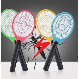 New arrival HIGH quality ELECTIC RECHARGABLE Mosquito racket  Swatter Killer Led Light Hand-Held Racket Kitchen Room Electric Fly pedestial type Insect Zapper Killer Blue 50cm*22cm