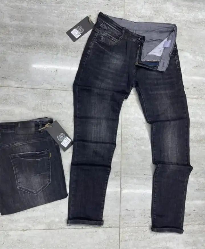 MEN SLIM FIT JEANS TROUSER  Men’s jeans straight pants business thin section mid-waist trousers boy’s loose trousers casual men’s pants men’s classic slim jeans Simple and versatile size 30,31,32,33..