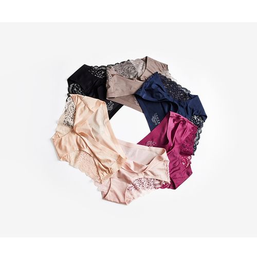 Fashion 3pcs Lace Ladies Seamless Panties- Booty Transformation Transform your everyday essentials with our luxurious lace panties, designed to provide unmatched comfort and a flawless fit.