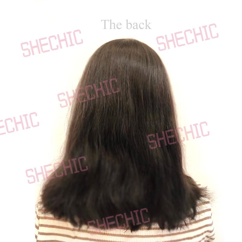 13x4 Lace Frontal Human Hair Wig Natural black 6 Inch Curly Pixie Wig