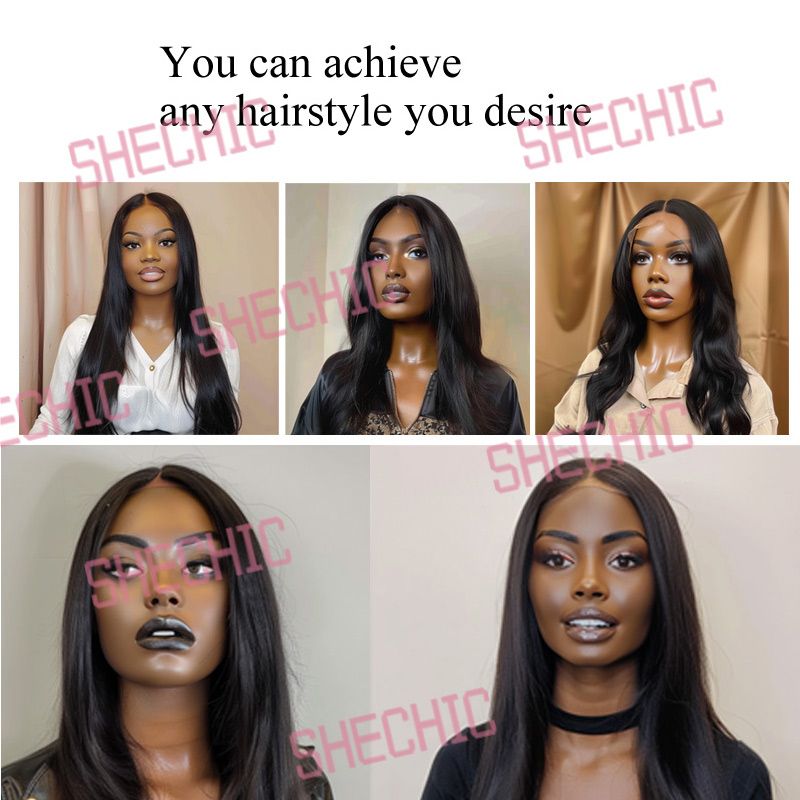 Lady Human Hair Wigs for Women and Girls Full Lace Wigs 22 inch New Hair Style