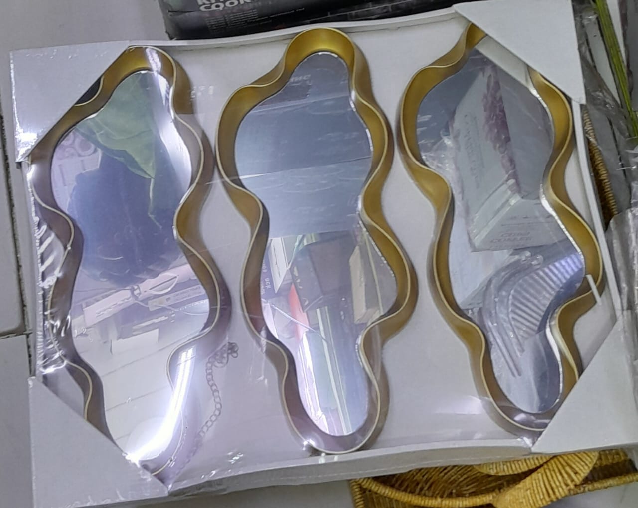3 in 1 wall decorative mirrors