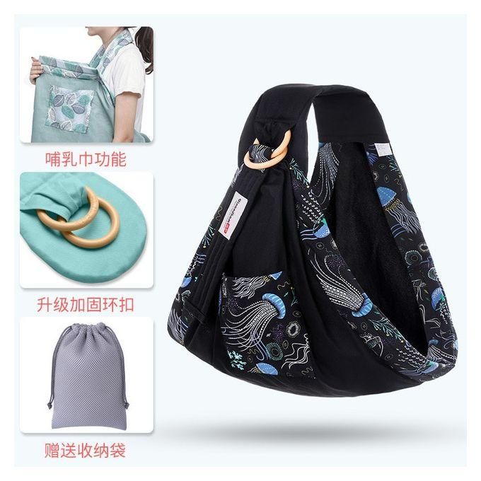 Baby Sling Carrier Newborn, Adjustable Easy Wearing Baby Nursing Warp Sling, New Mom Dad Soft Cotton Baby Front Holder Carrier for Infant Toddler Life Travel Essential Gifts