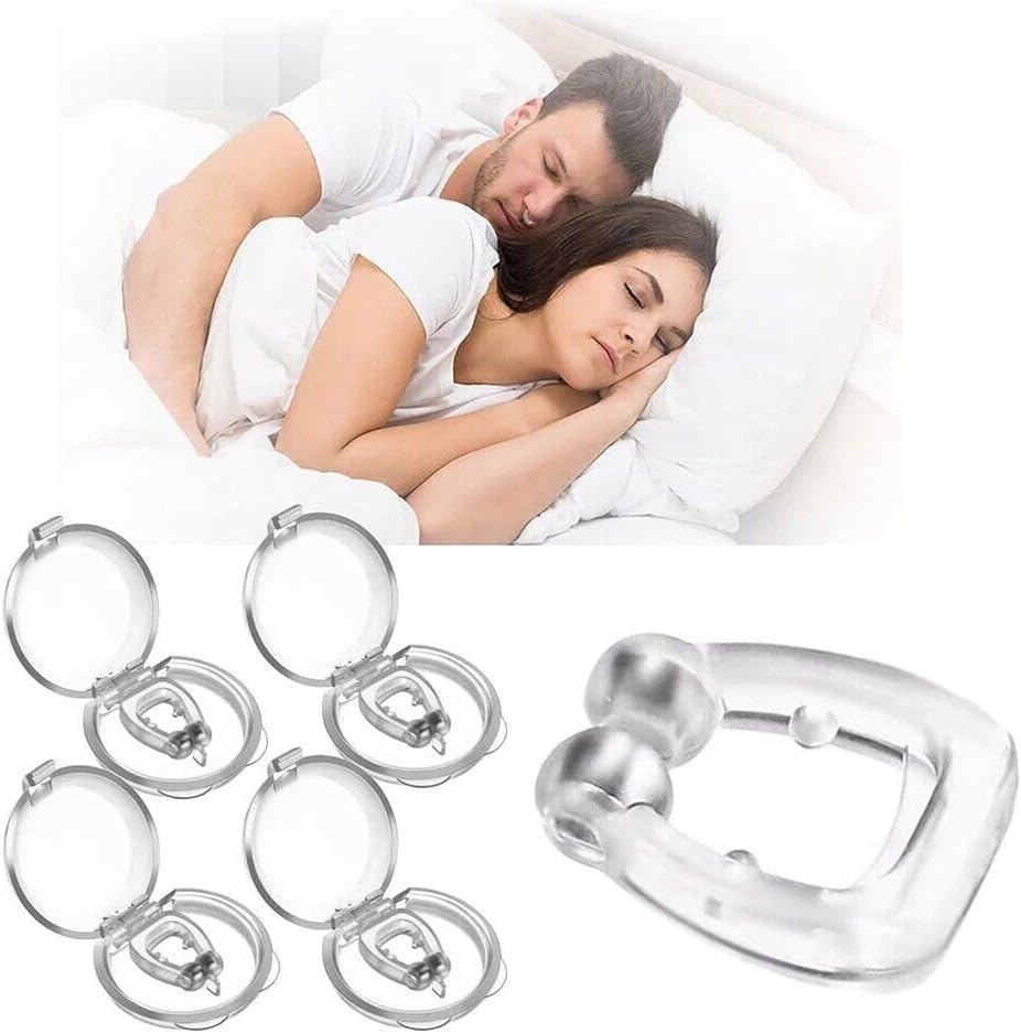 Reusable Magnetic Anti Snore Nose Clip | Silicone Anti Snoring Devices