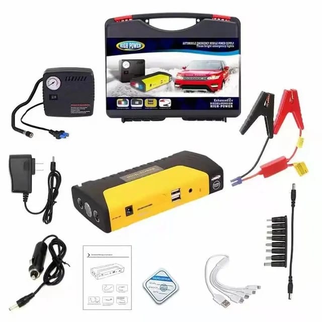 High power car jumpstarter kit