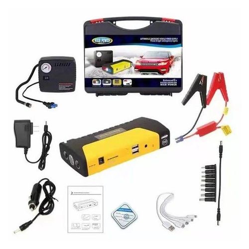 Car Jumpstarter Kit With Air Compressor