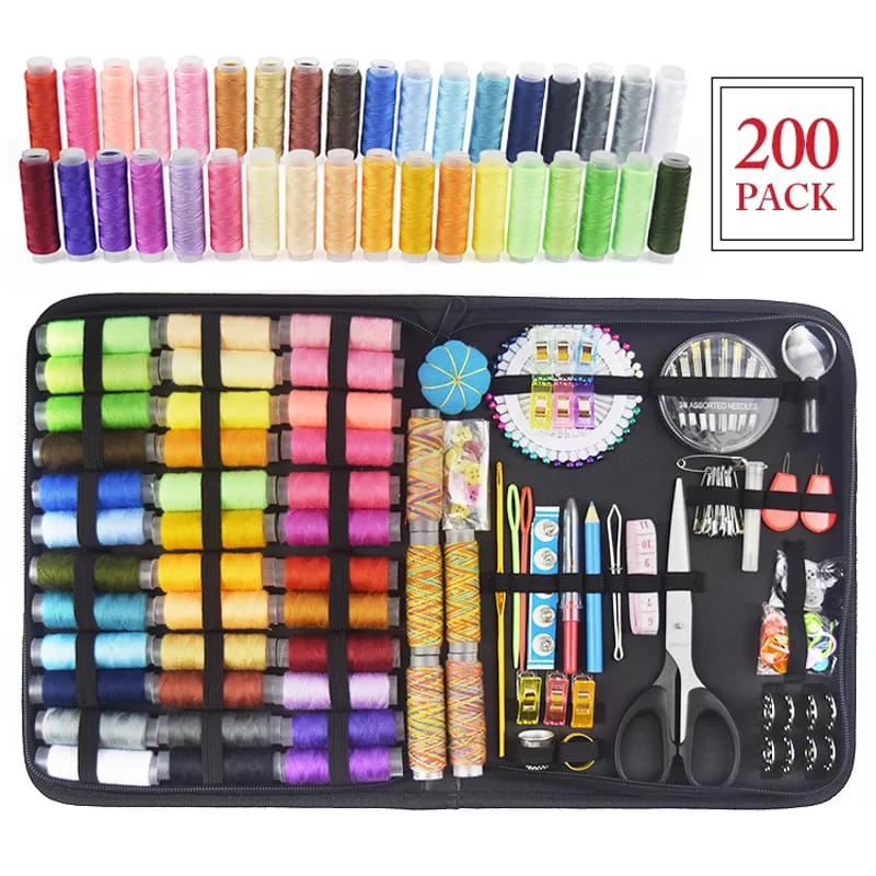 200 pack sewing kit , one pack to make life more convenient