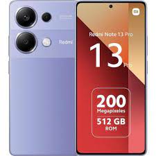 XIAOMI Redmi Note 13 Pro 6.67'' 12GB+512GB ROM,200MP Camera 5000mAh Dual Sim - Smartphones aurora purple 5G