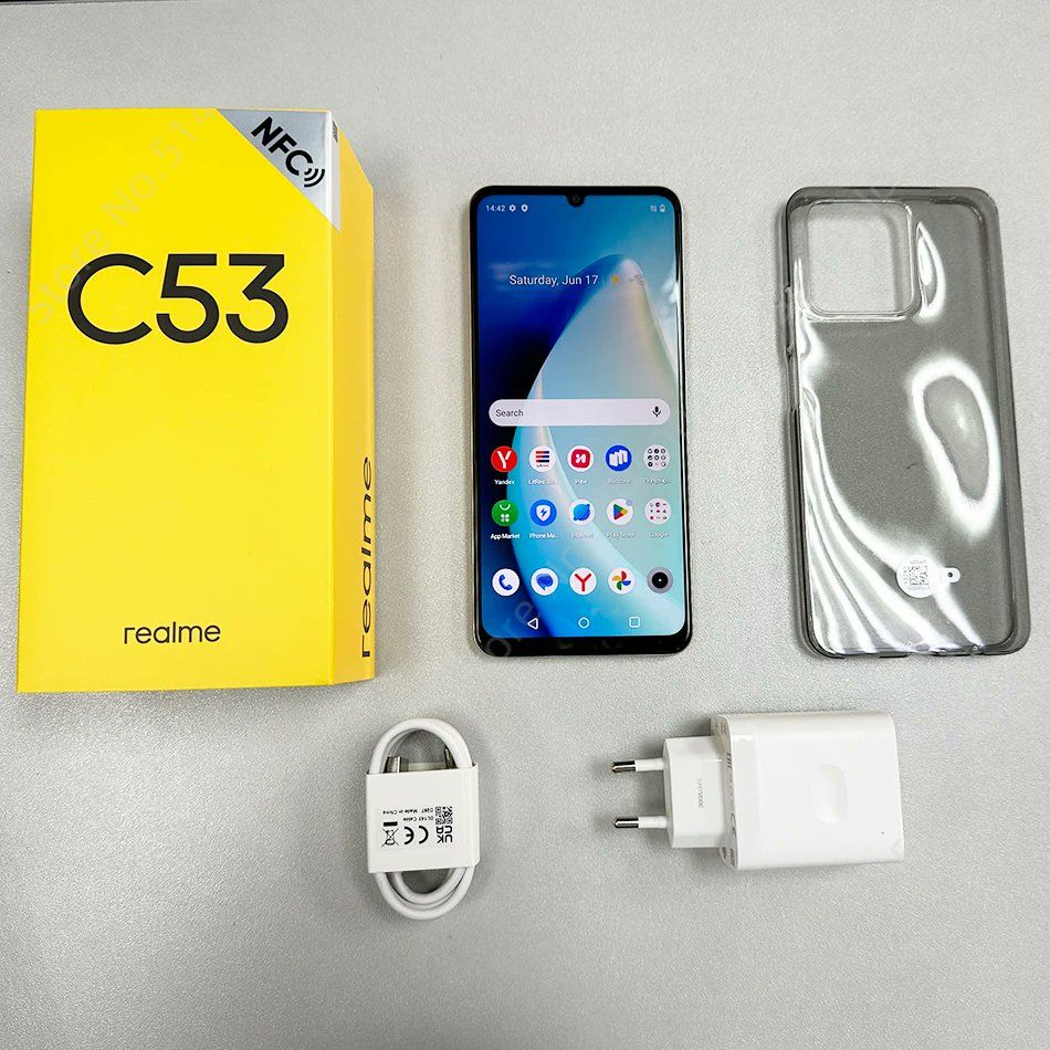 Realme C53 6.74'' 90Hz Display Mini Capsule 128GB Storage 6GB ROM 50MP AI Camera 33W 5000mAh Smart Phones