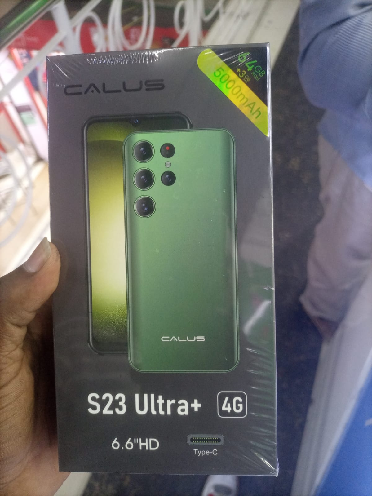 CALUS SMARTPHONE S23 ultra+, 6.6 HD screen, 64GB ROM+ 3GB RAM, 5000mAh battery capacity