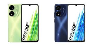 New Arrival Itel P55 4G LTE Network 128GB+(8+8)GB RAM 6.6-Inch Screen Dual SIM 50MP+8MP Camera 5000mAh Baterry Fingerprint And Face Unlock Smart Phones