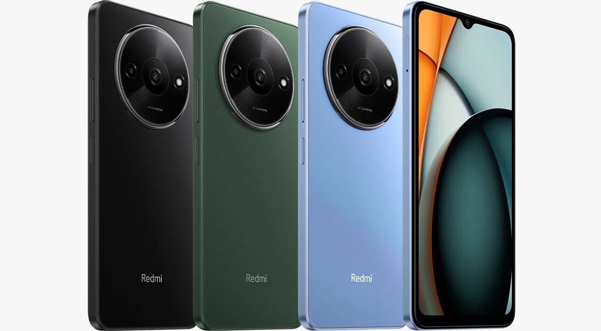 REDMI A3 128GB/64GB Storage + 4GB/3GB RAM 6.71'' LCD Display 4G Network 5000mAh Battery 10W Type C Charging system 8MP AI Dual Rear Camera + 5MP Front Camera Side Fingerprint 90Hz Refresh smartphones