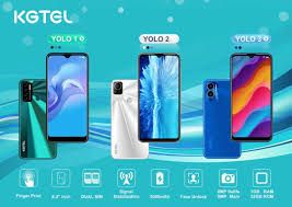 New Arrival KGTEL YOLO 3 32GB ROM 2GB RAM 6.6" HD+ Screen 5000mAh Dual 8MP AI Camera fingerprint unlocks Smart Phones