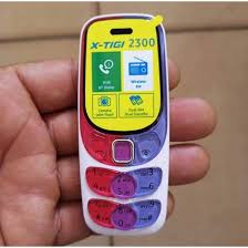 Xtigi phone X Tigi 2300Super Tiny Dual Sim Wireless Fm Radio Bluetooth Dial feature phone