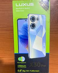 LUXUS X30 PRO MAX 6.8"HD+INCELL SUPER BRIGHT DISPLAY 32GB ROM +2GB RAM EXTENDABLE UPTO 128GB13MP REAR CAMERA AND 5MP FRONT CAMERA ,BATTERY OF 5000mAh AND TYPE C CHARGER ANDROID 11.0 SMARTPHONES
