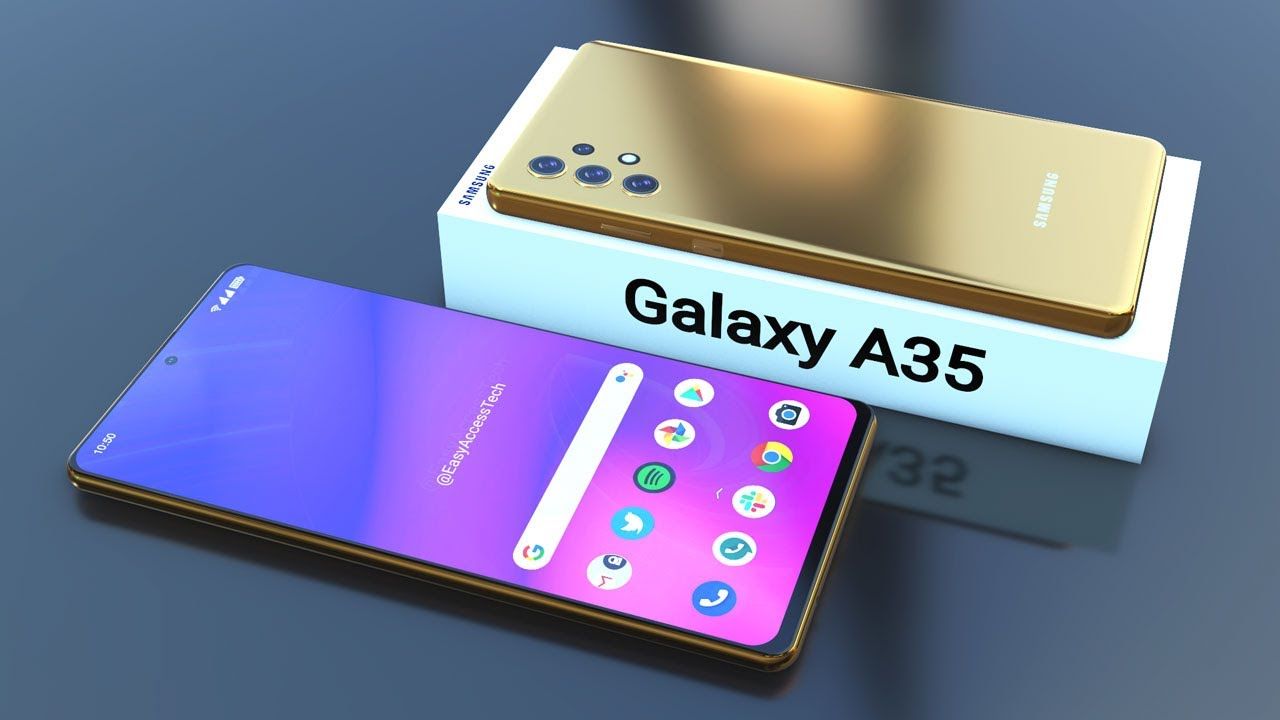 New Arrival Samsung Galaxy A35 5G 256GB+8GB 120Hz 6.6" AMOLED 50MP Triple Camera Android 14 5000mAh 25W Type-C Smart Phones Fingerprint Unlock