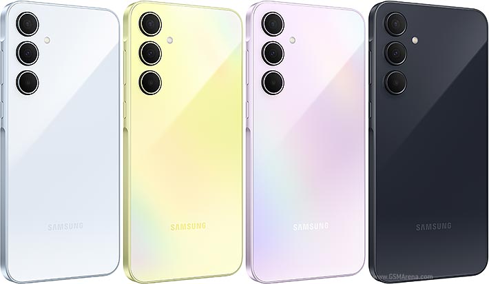 New Arrival Samsung Galaxy A35 5G 256GB+8GB 120Hz 6.6" AMOLED 50MP Triple Camera Android 14 5000mAh 25W Type-C Smart Phones Fingerprint Unlock