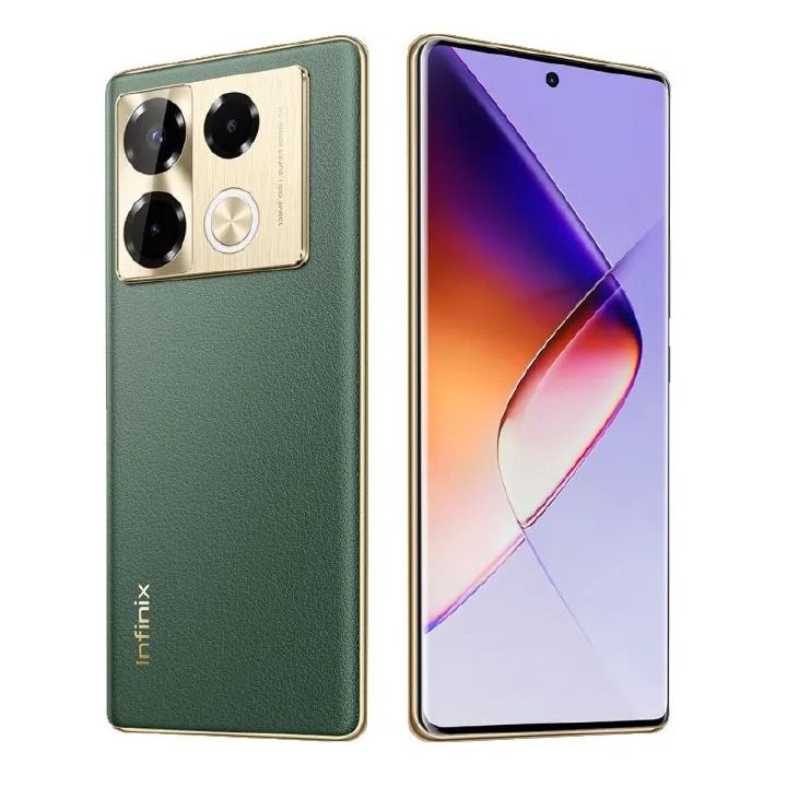 Infinix Note 40 PRO 256GB+16GB (8+8)GB RAM 6.78" Screen Dual SIM Smartphone 5000mAh Battery 70W Charging 108MP Camera Android 14 MediaTek Helio G99 Ultimate Smart Phones