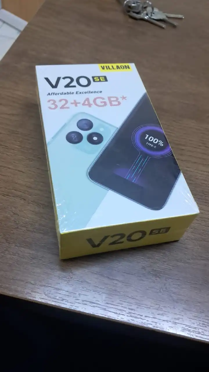 NEW VILLAON V20 SE Display size 5" 4GB RAM+32GB Storage 8MP Camera-3000mAh Dual Sim