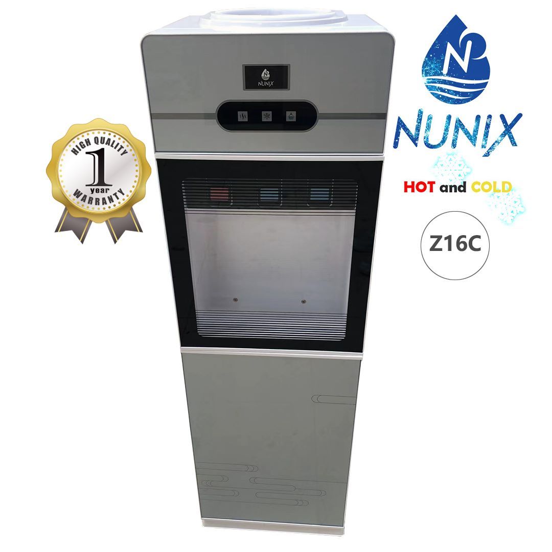 Nunix Z16C 3 Taps Hot, Normal And Cold Water Dispenser;
Easy to clean and maintain with its easy-to-use design, it is efficient and durable