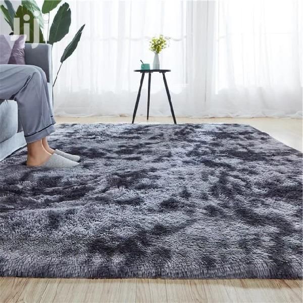 Fluffy Bedside Carpet;    Very soft for a warm and cozy living space and easy to care for. Add a chic, fresh touch to your favorite room.