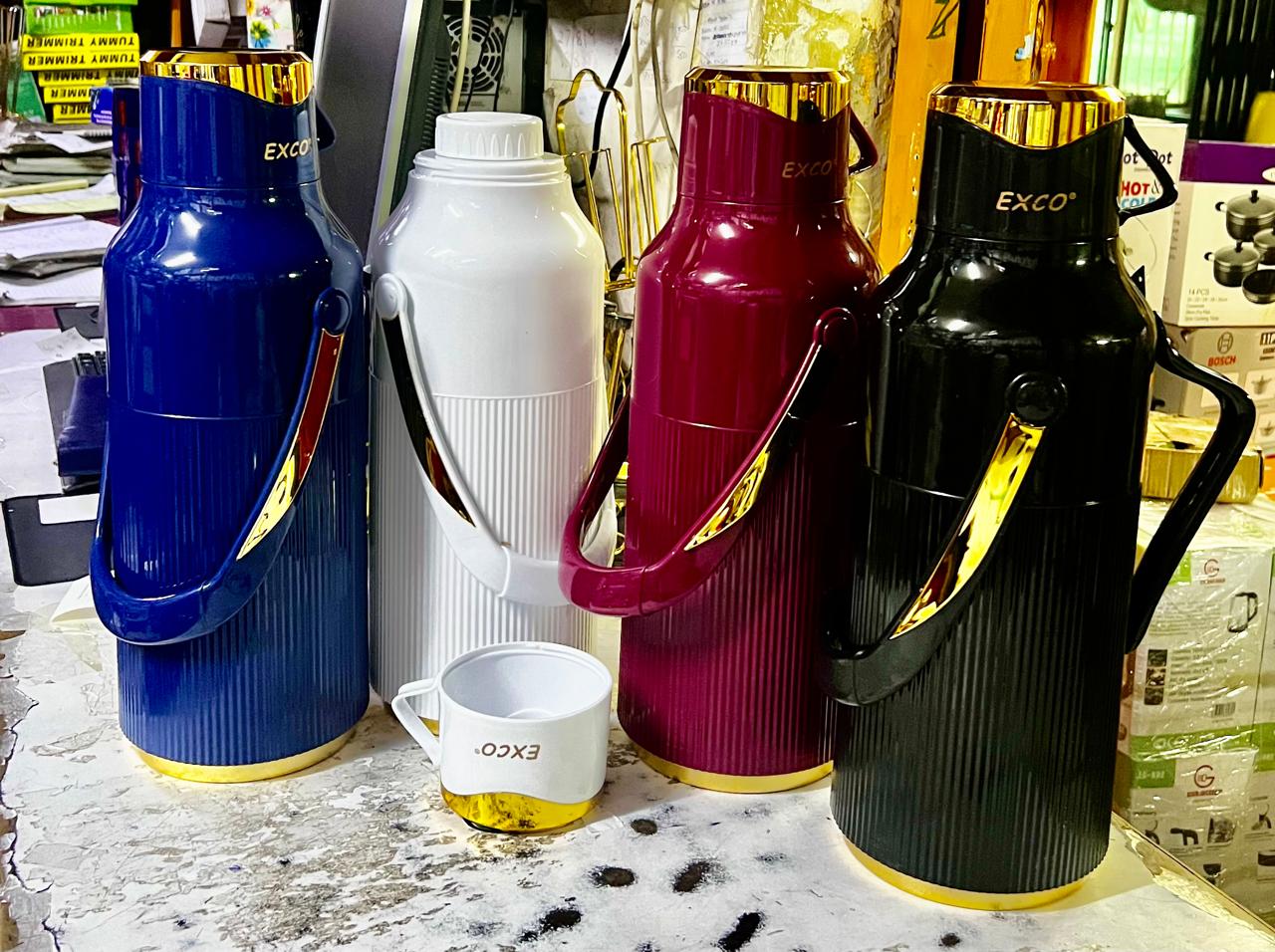 Exco 3.2 L  vacuum flask ; Thermal Insulation Performance: 12-24 hours