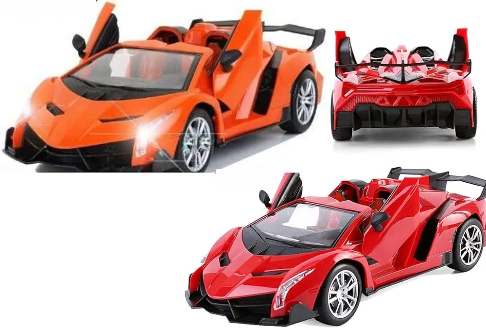 Rechargeable luxurious Kids Luxurious Automatic door opening Remote controlled Rechargeable Battery Operated Remote Control Toy Car