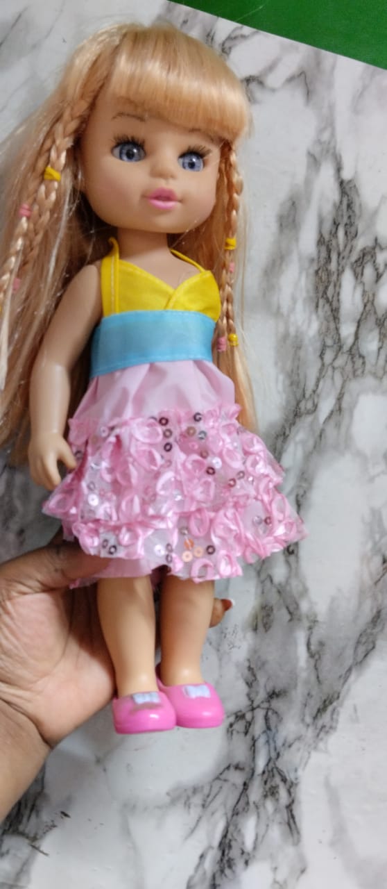 White dollswith semi human hair, makes baby sounds by ... KSh 1,680. Black Doll African Girl Baby Doll Toy