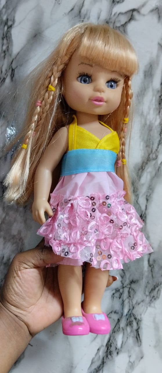 White dollswith semi human hair, makes baby sounds by ... KSh 1,680. Black Doll African Girl Baby Doll Toy