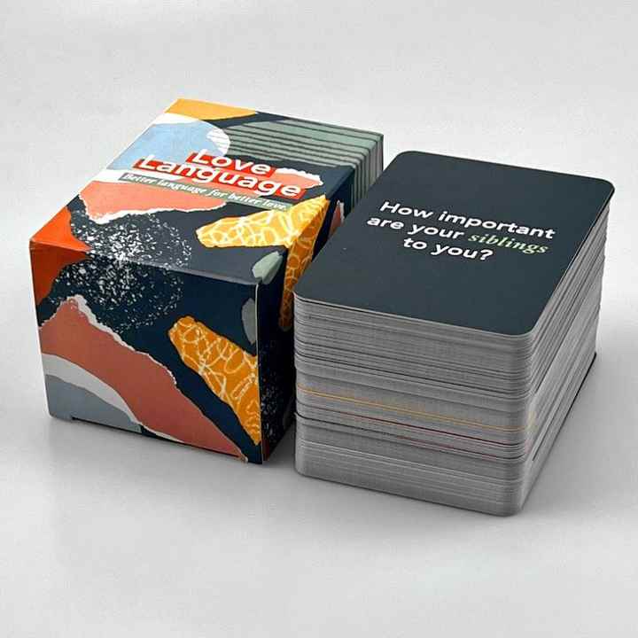 Love language Card Game - 150 Conversation Starter Questions for Couples - to Explore & Deepen Connections with Your Partner - Date Night & Relationship Cards