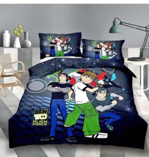 CARTOON THYMED DUVET  cartoon themed Duvet set is distinguished by its high level of softness and warmth. It is breathable and hypoallergenic, stronger and longer lasting ..