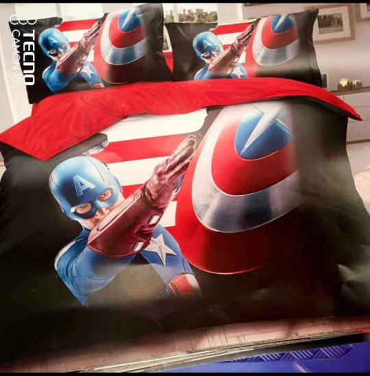 CARTOON THYMED DUVET  cartoon themed Duvet set is distinguished by its high level of softness and warmth. It is breathable and hypoallergenic, stronger and longer lasting ..