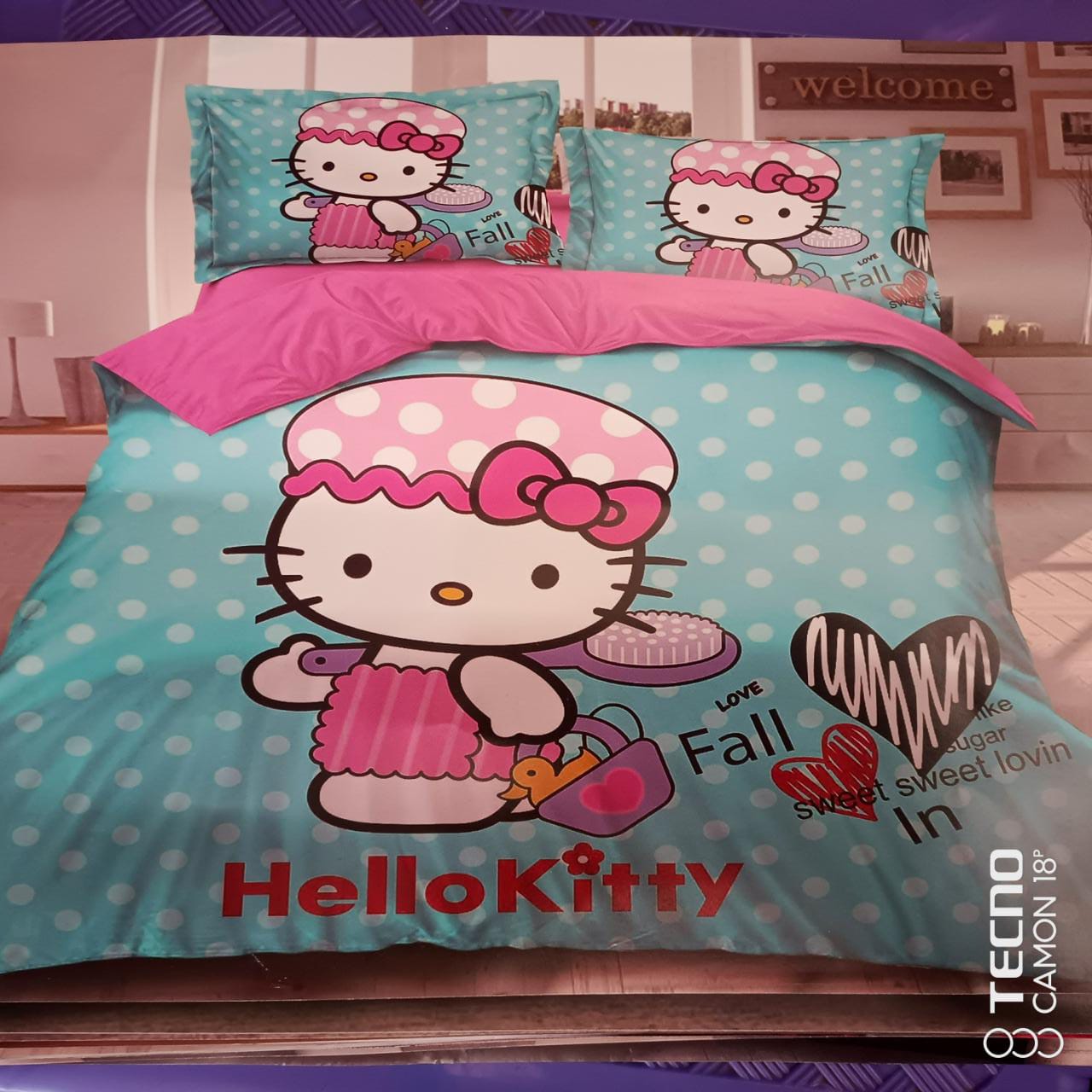 CARTOON THYMED DUVET  cartoon themed Duvet set is distinguished by its high level of softness and warmth. It is breathable and hypoallergenic, stronger and longer lasting ..