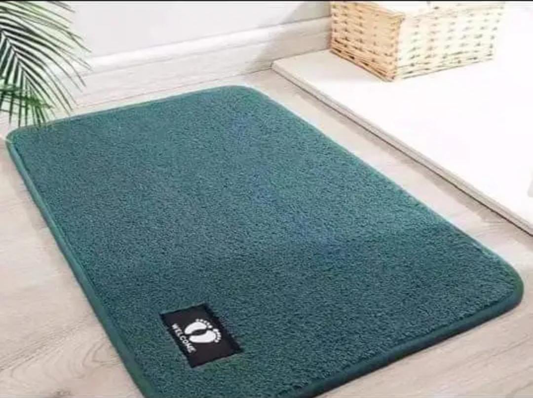 Welcome Classic Door mat/Bath matProtectors Area Rugs Home Décor Bath Rugs ,Water absorption Slippage prevention and insulating feet from cold floor tiles