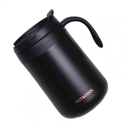 Thermomug with handleEco-friendly
Feature:Portable
Capacity:500ml Applicable People:Lovers Bottle Type:Vacuum Drinkware Type:Vacuum Flasks & Thermoses Shape:Straight Cup