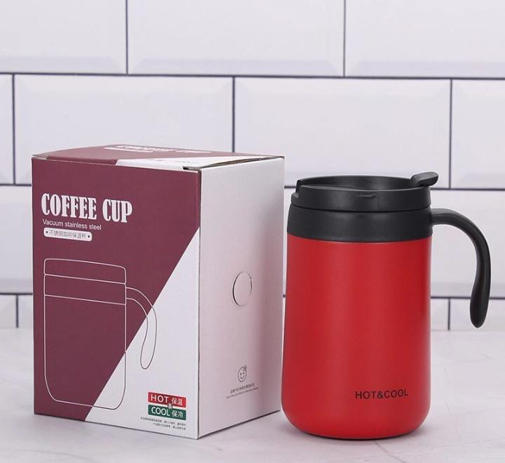 Thermomug with handleEco-friendly
Feature:Portable
Capacity:500ml Applicable People:Lovers Bottle Type:Vacuum Drinkware Type:Vacuum Flasks & Thermoses Shape:Straight Cup