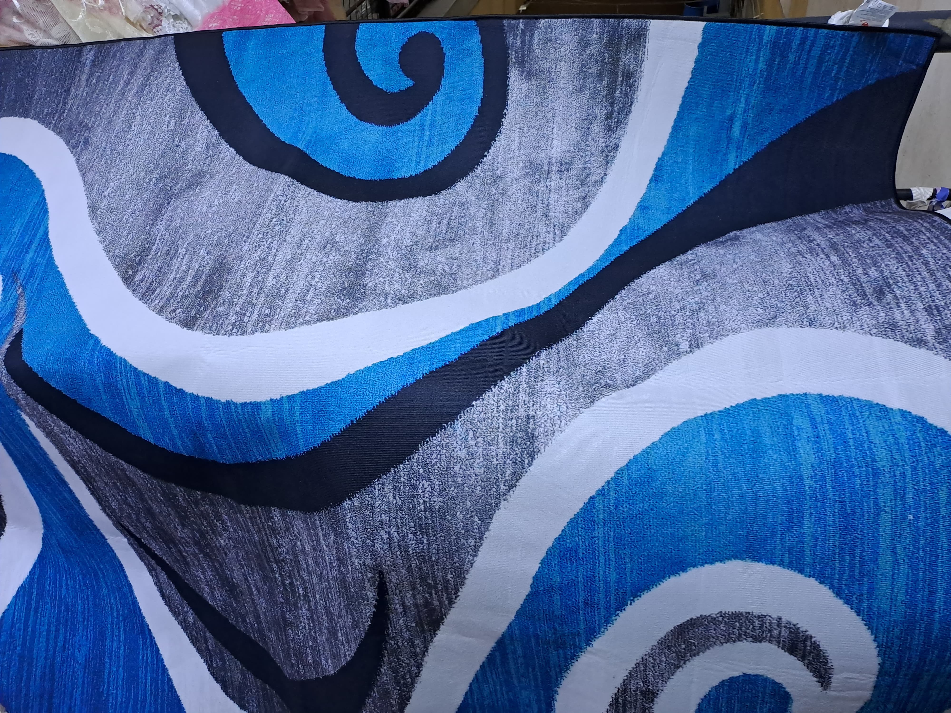 New 3d carpets 5ft*8ft classy sweepable Quality Modern Abstract Laundry Rug Runner Washable