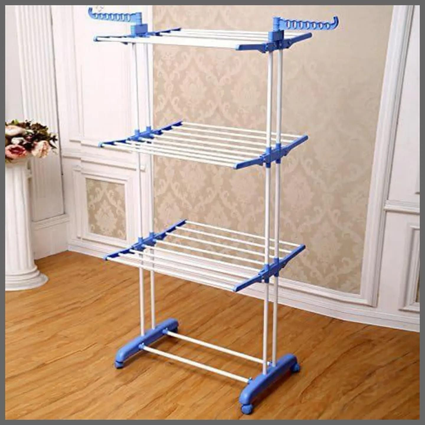 Clothe hunger Hanger Heavy Steel Hangers Organizer;- Colour: Silver; Material: Stainless Steel Perfect Strength & High Quality Stylish