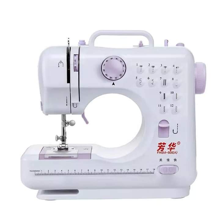 Households Sewing Machine 12-pin Foot Pedal Double Thread Ironing Pressing