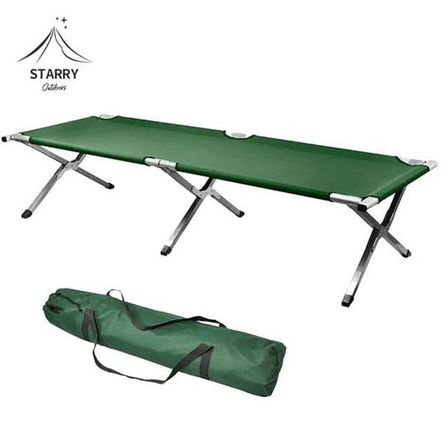 Folding Camping Cot with Storage Bag for Adults, Portable and Lightweight Sleeping Bed for Outdoor Traveling, Hiking, Easy to Set up